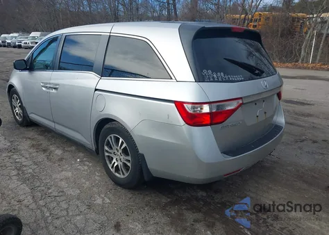 2012 Honda Odyssey Ex z USA, uszkodzony, nr VIN 5FNRL5H44CB021264